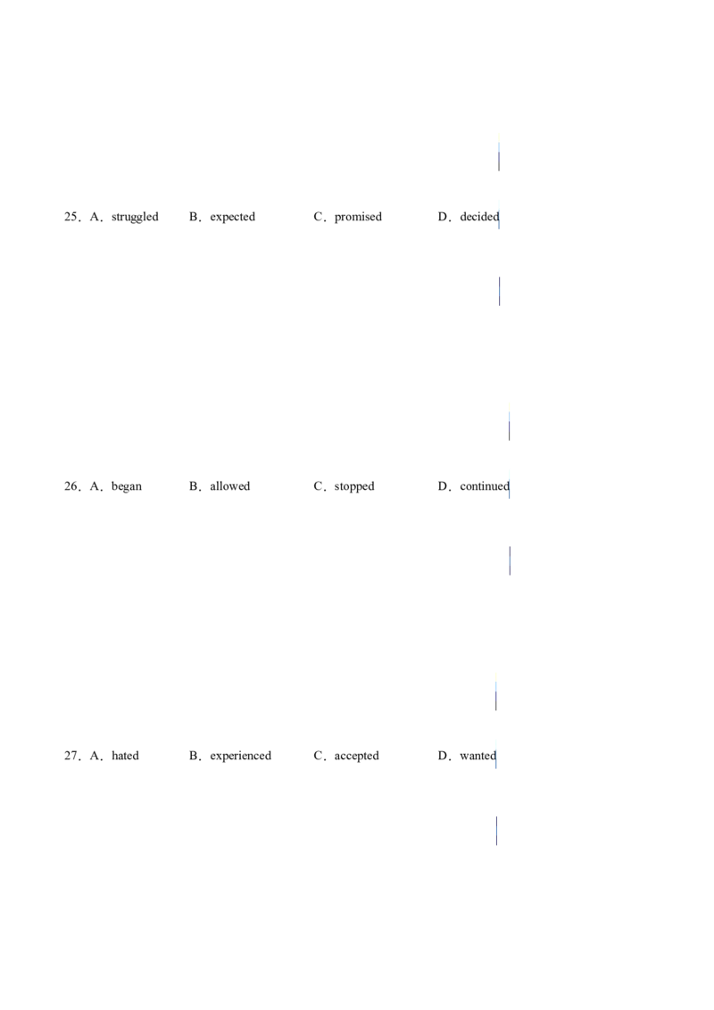 专题17夹叙夹议类完形填空（原卷版）_3.2025英语总复习_2023年新高考资料_二轮复习_2023年高考英语毕业班二轮热点题型归纳与变式演练（新高考专用）288150943