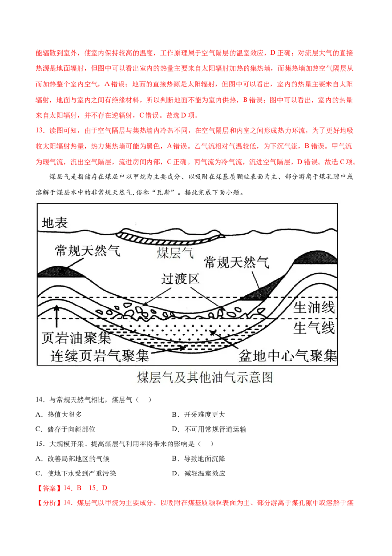 地理微考点：狭管效应、温室效应-2023年高考总复习地理微考点狙击与专项突破_9.2025地理总复习_2023年新高考复习资料_专项复习_备战2023年高考地理总复习微考点狙击与专项测练_第十辑