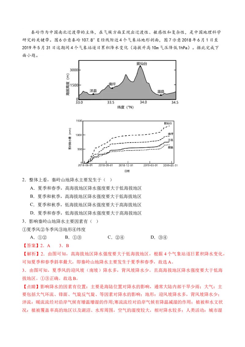 专题03大气运动规律（讲义）（解析版）_9.2025地理总复习_2024年新高考资料_2.2024二轮复习_2024年高考地理二轮复习讲练测（新教材新高考）
