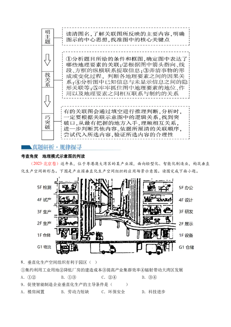 专题4图表攻略（讲义）（解析版）_9.2025地理总复习_2024年新高考资料_2.2024二轮复习_2024年高考地理二轮复习讲练测（新教材新高考）_攻略
