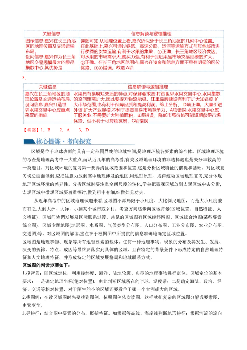 专题4图表攻略（讲义）（解析版）_9.2025地理总复习_2024年新高考资料_2.2024二轮复习_2024年高考地理二轮复习讲练测（新教材新高考）_攻略