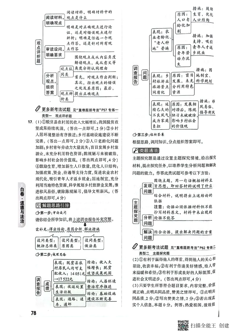 2025年《白卷》7科答案_初中资料合集_2025《万唯中考&bull;黑白卷》多地方版（更30省）_2025《万唯中考&bull;黑白卷》7科全套（陕西）