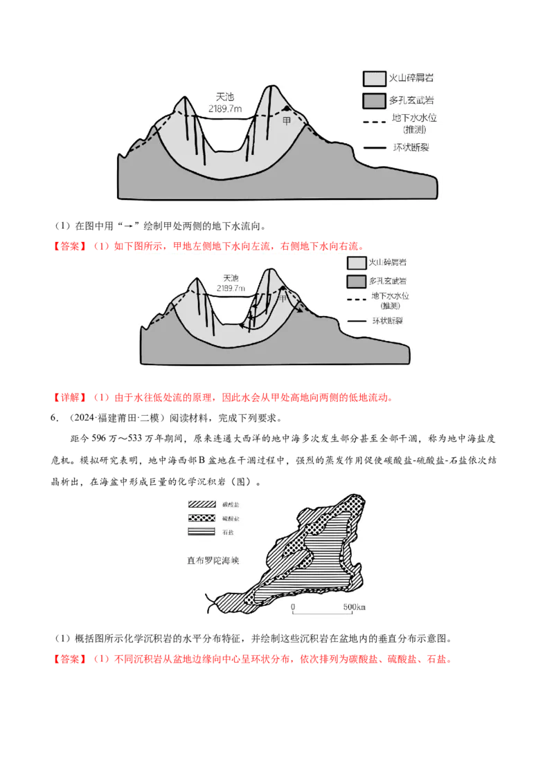 地理-2024年高考考前最后一课_9.2025地理总复习_2024年新高考资料_5.2024三轮冲刺_地理（含PDF版，可直接打印）-2024年高考考前最后一课
