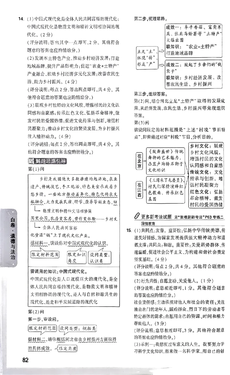 河北白卷答案_初中资料合集_2025《万唯中考&bull;黑白卷》多地方版（更30省）_2025《万唯中考&bull;黑白卷》7科全套（河北）