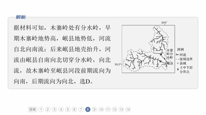 2025年高考地理二轮复习课件通用版专题5　主题3　水系演变_9.2025地理总复习_2025年新高考资料_二轮复习_2025年高考地理二轮复习课件全国通用（ppt+pdf资源）