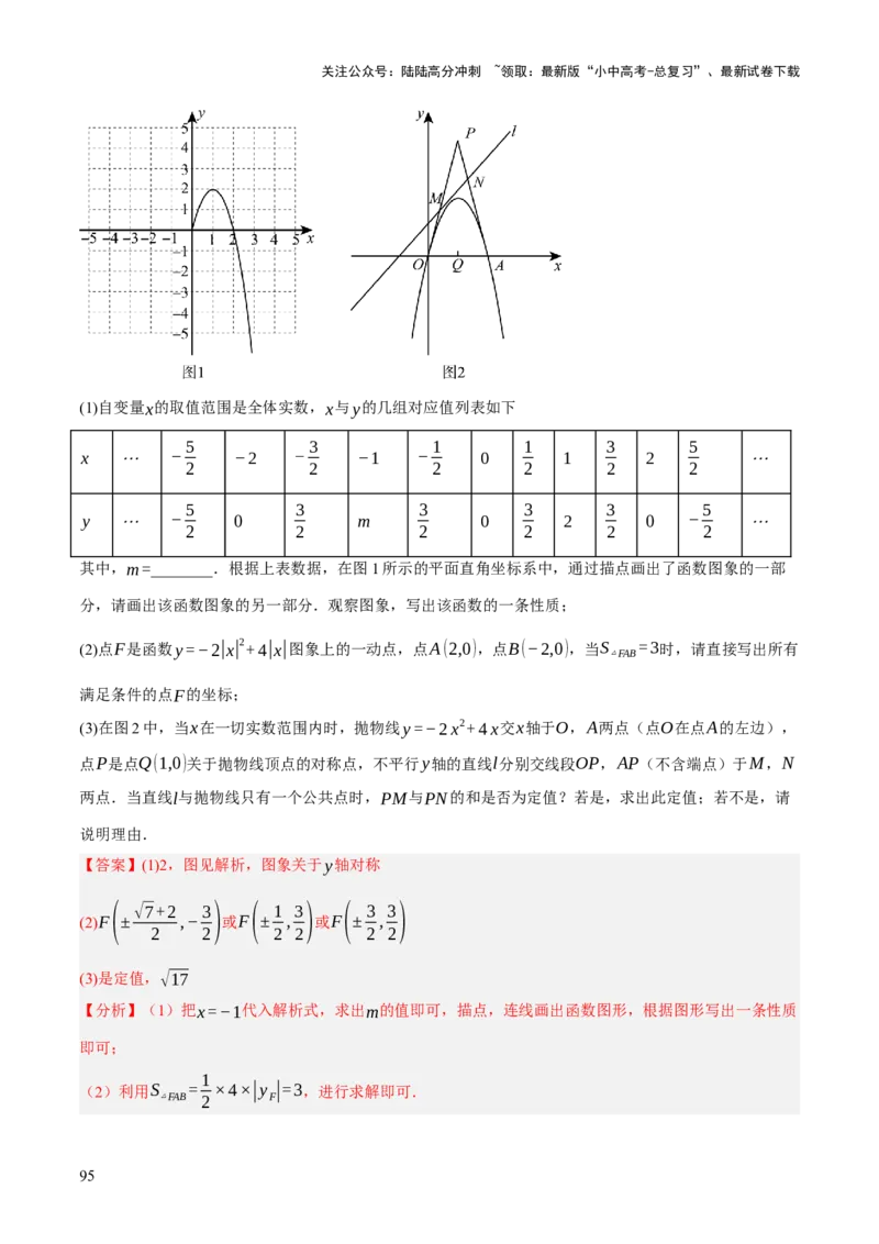重难点03阅读理解问题与探究型问题（2种类型6种题型+考情分析+命题预测）（解析版）_02中考总复习（2026版更新中）_02-数学-中考总复习_2025中考复习资料_讲义+练习