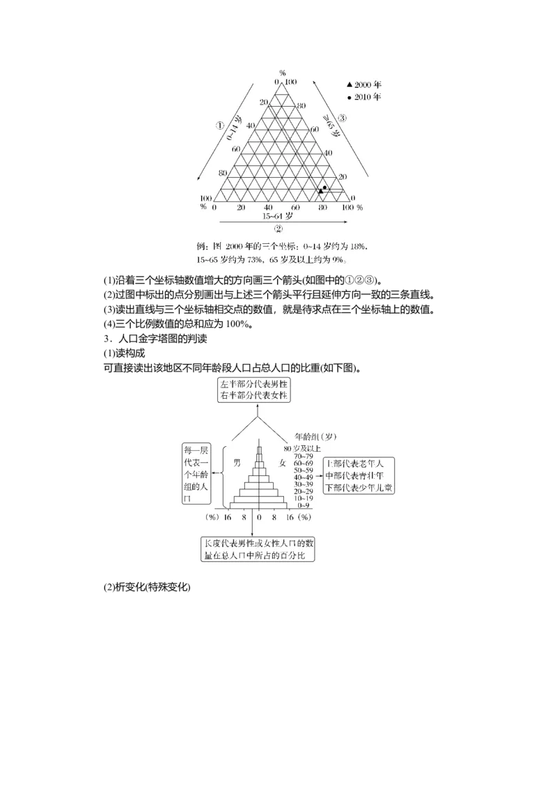 2025届高中地理人教版一轮复习第46课时导学案：人口迁移_9.2025地理总复习_2025年新高考资料_一轮复习_人教版2025届高中地理一轮复习知识梳理(课件+导学案+练习)