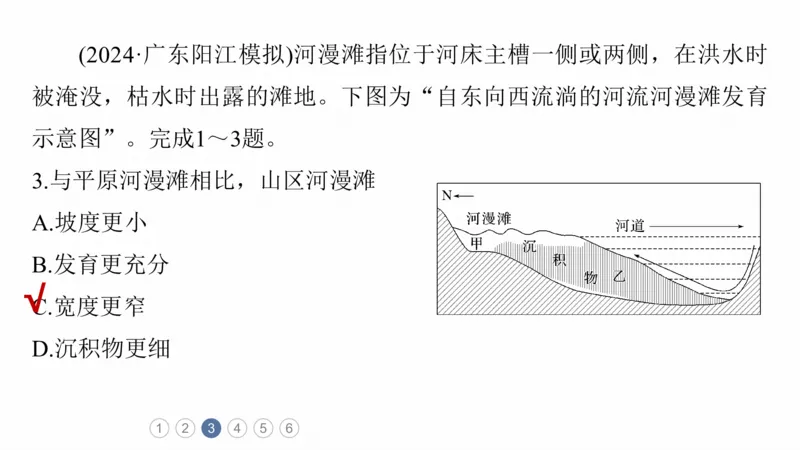 2025年高考地理二轮复习课件通用版专题5　主题1　地貌形成_9.2025地理总复习_2025年新高考资料_二轮复习_2025年高考地理二轮复习课件全国通用（ppt+pdf资源）