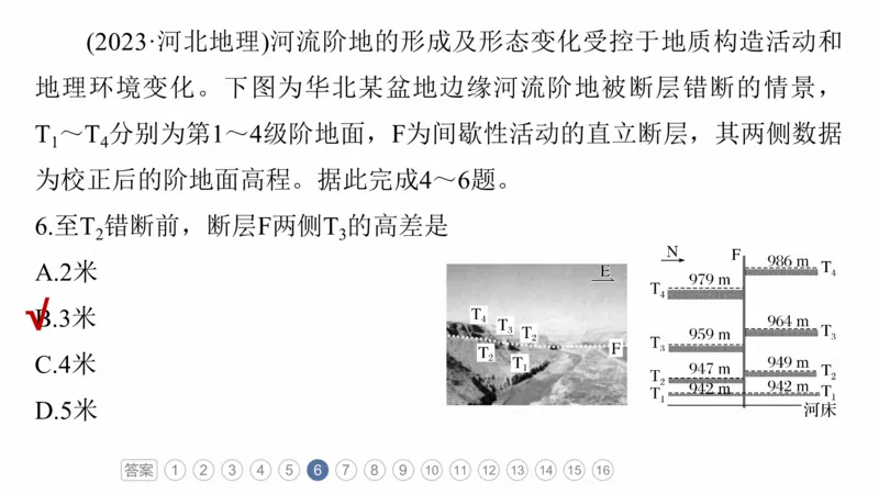 2025年高考地理二轮复习课件通用版专题5　主题1　地貌形成_9.2025地理总复习_2025年新高考资料_二轮复习_2025年高考地理二轮复习课件全国通用（ppt+pdf资源）