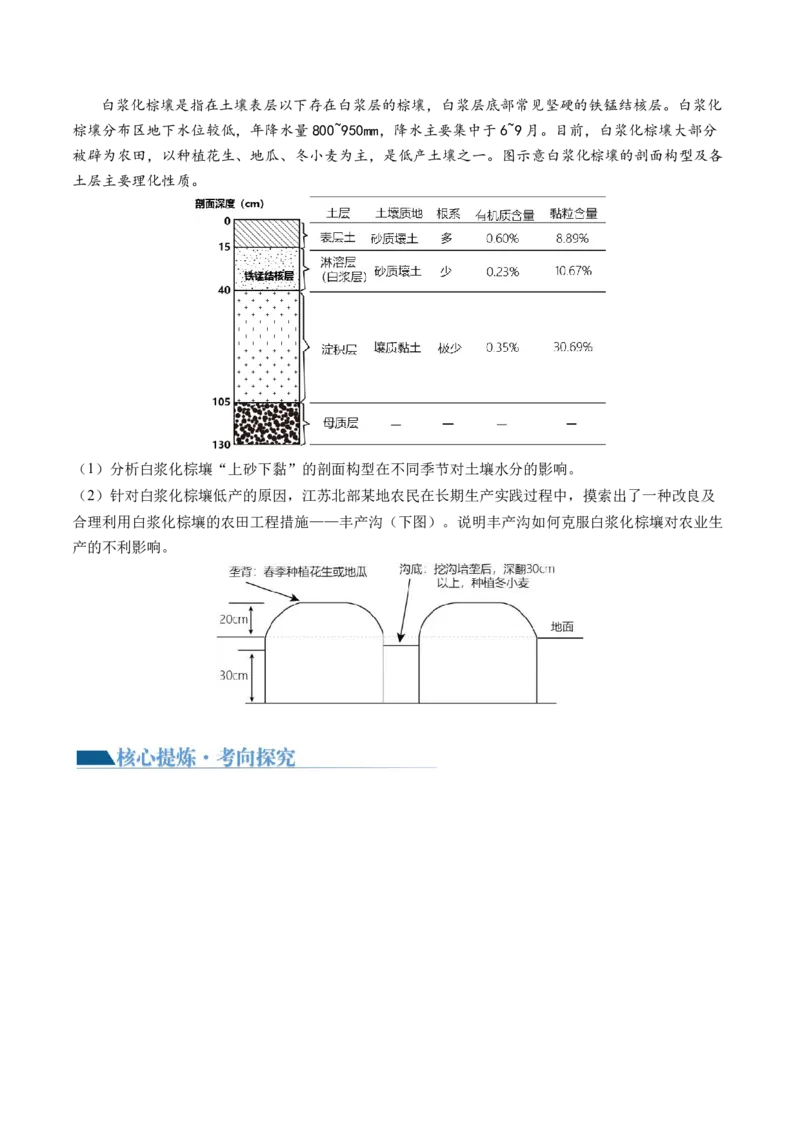 专题06自然地理环境的整体性与差异性（含生物与环境、冻土）（讲义）（原卷版）_9.2025地理总复习_2024年新高考资料_2.2024二轮复习_2024年高考地理二轮复习讲练测（新教材新高考）