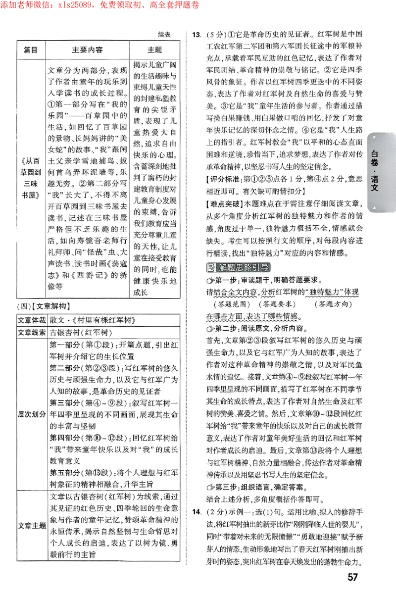 2025《万唯中考&bull;海南黑白卷》黑白卷答案_初中资料合集_2025《万唯中考&bull;黑白卷》多地方版（更30省）_2025《万唯中考&bull;黑白卷》7科全套（海南）