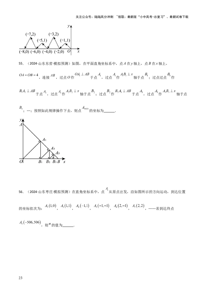 考前突破01规律探究（3大必考题型）60题（原卷版）_02中考总复习（2026版更新中）_02-数学-中考总复习_2025中考复习资料_2025年中考数学一轮知识梳理_考前突破01规律探究（3大必考题型）