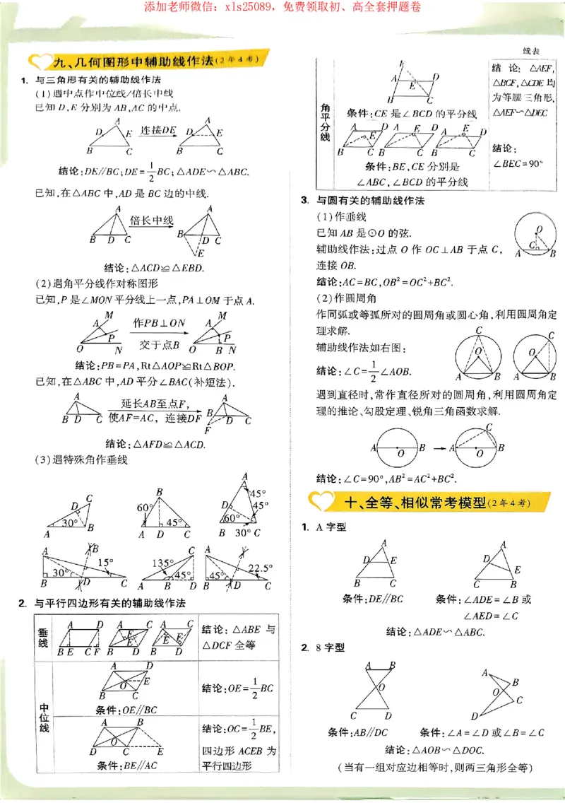 2025《万唯中考&bull;广西定心卷》抢分速记卡_初中资料合集_万唯2025版万唯中考《定心卷》全国地方版实时更新（已更11省）_2025万唯中考《定心卷》7科（广西）