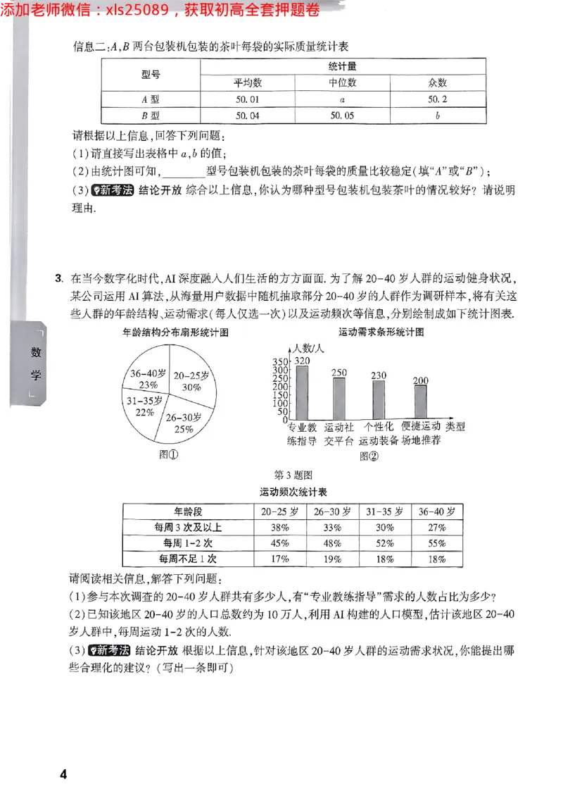 预定礼2025万唯数学科学中考预测题2025-5-151158273_初中资料合集_2025《万唯中考&bull;黑白卷》多地方版（更30省）_2025《万唯中考&bull;黑白卷》5科全套（浙江）