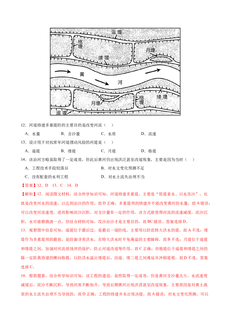 地理微考点：+陆地环境大纲知识点-备战2023年高考总复习地理微考点狙击与专项突破_9.2025地理总复习_2023年新高考复习资料_专项复习_备战2023年高考地理总复习微考点狙击与专项测练
