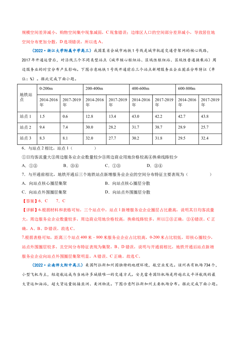 专题15交通运输-备战2023年高考地理一轮复习精讲精练（解析版）_9.2025地理总复习_赠品通用版（老高考）复习资料_一轮复习_备战2023年高考地理一轮复习精讲精练
