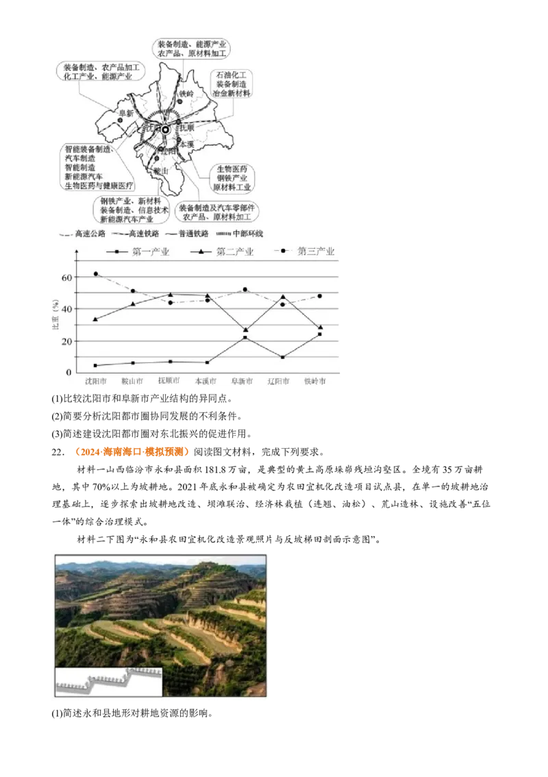 专题19区域发展（思维导图4大知识点6个能力拓展）-上好课2025年高考地理一轮复习知识清单[h][46731108]_9.2025地理总复习_2025年新高考资料_一轮复习_2025年高考地理一轮复习知识清单