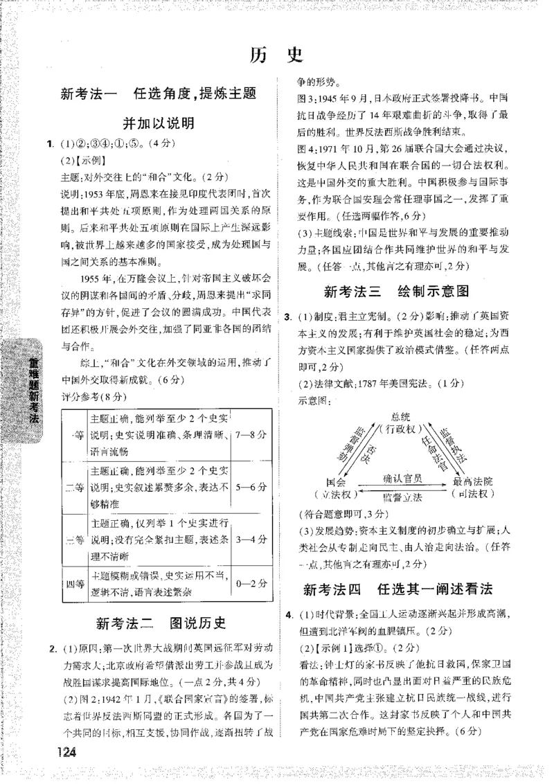 中考黑白卷-答案解析-合订_初中资料合集_2025《万唯中考&bull;黑白卷》多地方版（更30省）_2025《万唯中考&bull;黑白卷》7科全套（安徽）_新考点（题+答案）