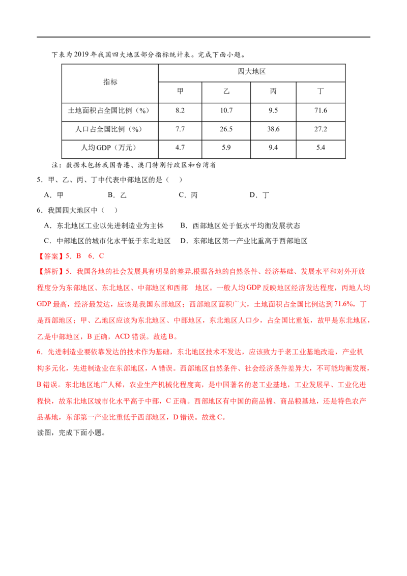 专题19城市、产业与区域发展-2023年高考地理一轮复习小题多维练（解析版）_9.2025地理总复习_2023年新高考复习资料_一轮复习_2023年高考地理一轮复习小题多维练（新高考专用）