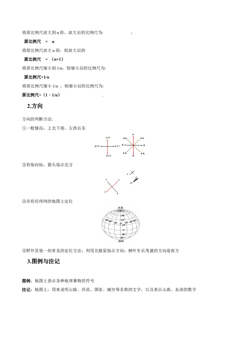专题02地图-备战2023年高考地理一轮复习精讲精练（解析版）_9.2025地理总复习_2023年新高考复习资料_一轮复习_备战2023年高考地理一轮复习精讲精练