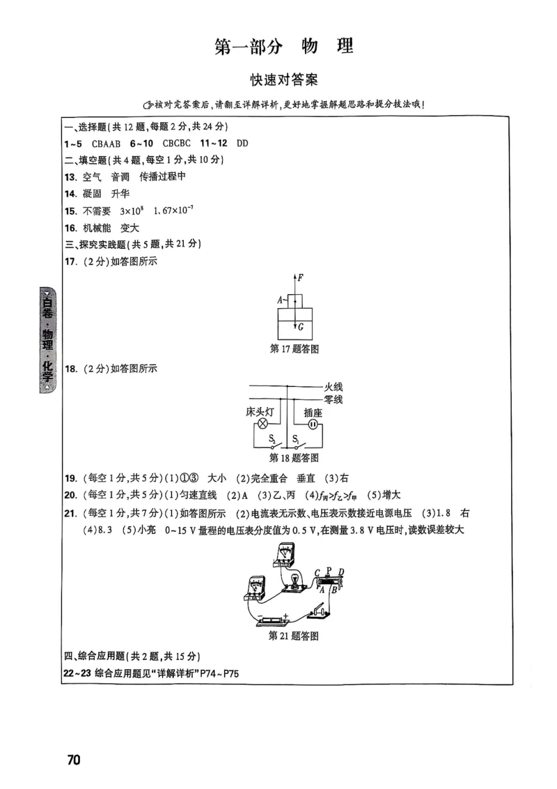 万唯黑白卷答案详解详析_初中资料合集_2025《万唯中考&bull;黑白卷》多地方版（更30省）_2025《万唯中考&bull;黑白卷》7科全套（湖北）_历史道法_新考法及答案