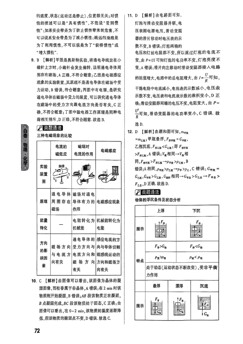 万唯黑白卷答案详解详析_初中资料合集_2025《万唯中考&bull;黑白卷》多地方版（更30省）_2025《万唯中考&bull;黑白卷》7科全套（湖北）_历史道法_新考法及答案