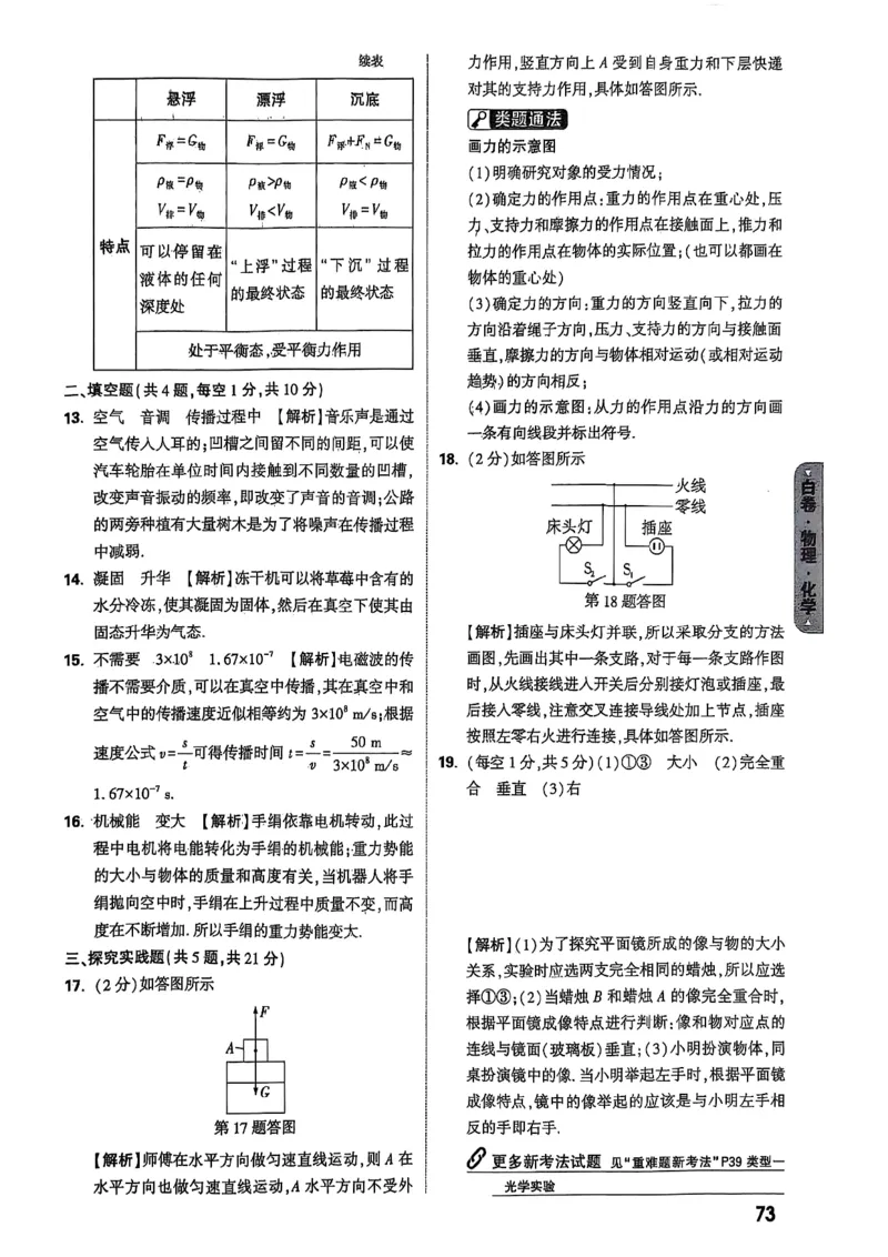 万唯黑白卷答案详解详析_初中资料合集_2025《万唯中考&bull;黑白卷》多地方版（更30省）_2025《万唯中考&bull;黑白卷》7科全套（湖北）_历史道法_新考法及答案