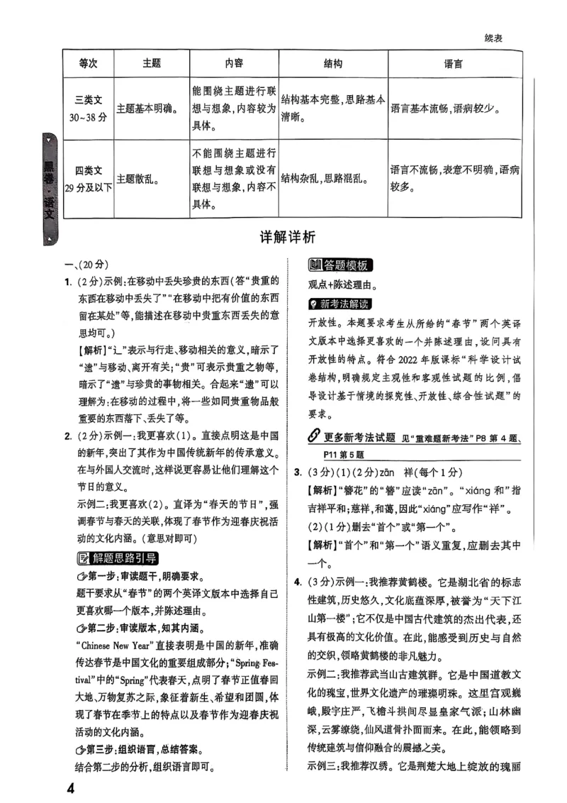 万唯黑白卷答案详解详析_初中资料合集_2025《万唯中考&bull;黑白卷》多地方版（更30省）_2025《万唯中考&bull;黑白卷》7科全套（湖北）_历史道法_新考法及答案