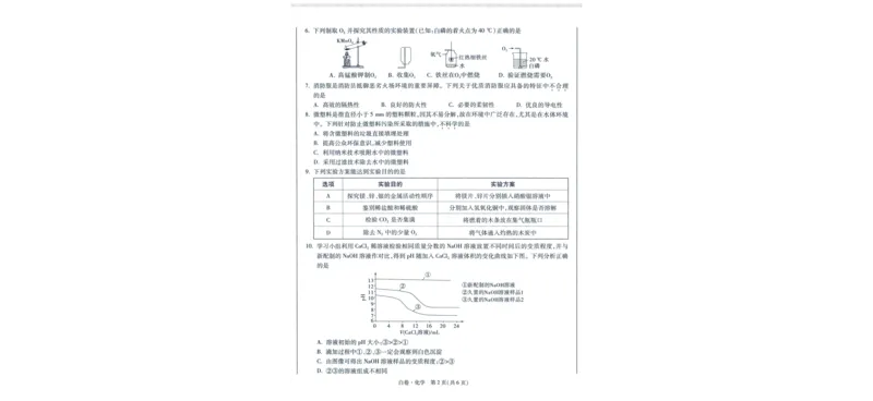 A42025版WW黑白卷化学白卷_初中资料合集_2025《万唯中考&bull;黑白卷》多地方版（更30省）_2025《万唯中考&bull;黑白卷》7科全套（福建）_2025版《WW中考黑白卷》（福建专版）(A4)
