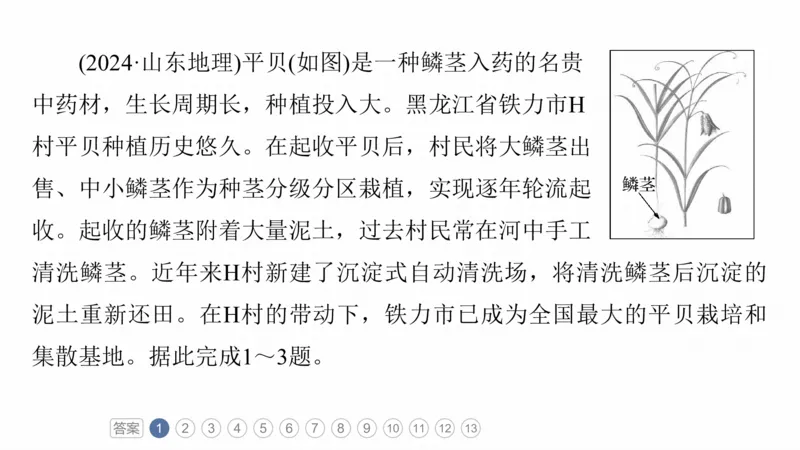 2025年高考地理二轮复习课件通用版专题5　主题10　产业发展_9.2025地理总复习_2025年新高考资料_二轮复习_2025年高考地理二轮复习课件全国通用（ppt+pdf资源）