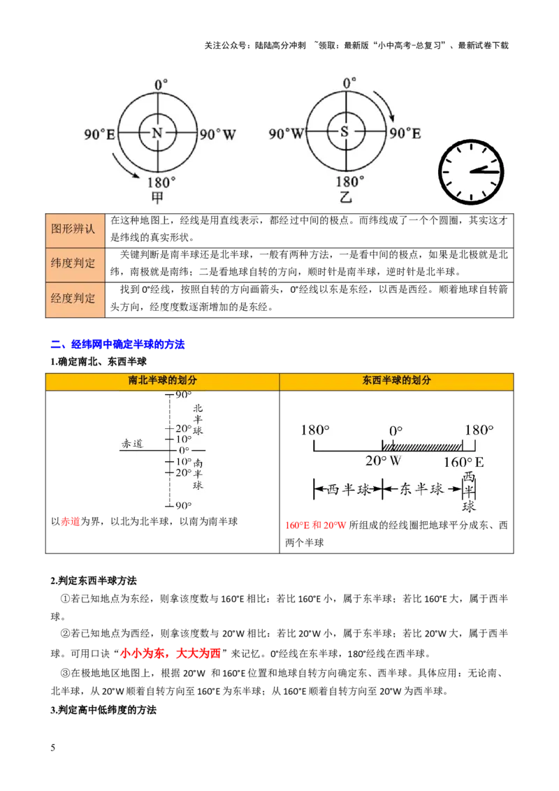 重难点01地球和地球仪（真题+新考法）（原卷版）_02中考总复习（2026版更新中）_09-地理-中考总复习_2025中考地理复习资料_2025中考地理二轮重点专题专练（全国通用）_重点专练