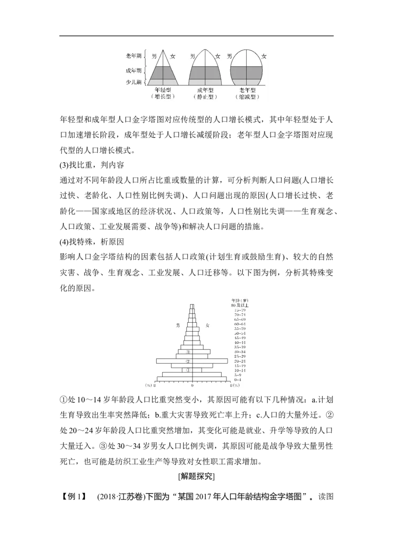 第17讲人口的数量变化和人口合理容量_9.2025地理总复习_赠品通用版（老高考）复习资料_一轮复习_2023年高考地理一轮复习讲义+课件（全国版）_2023年高考地理一轮复习讲义（全国版）