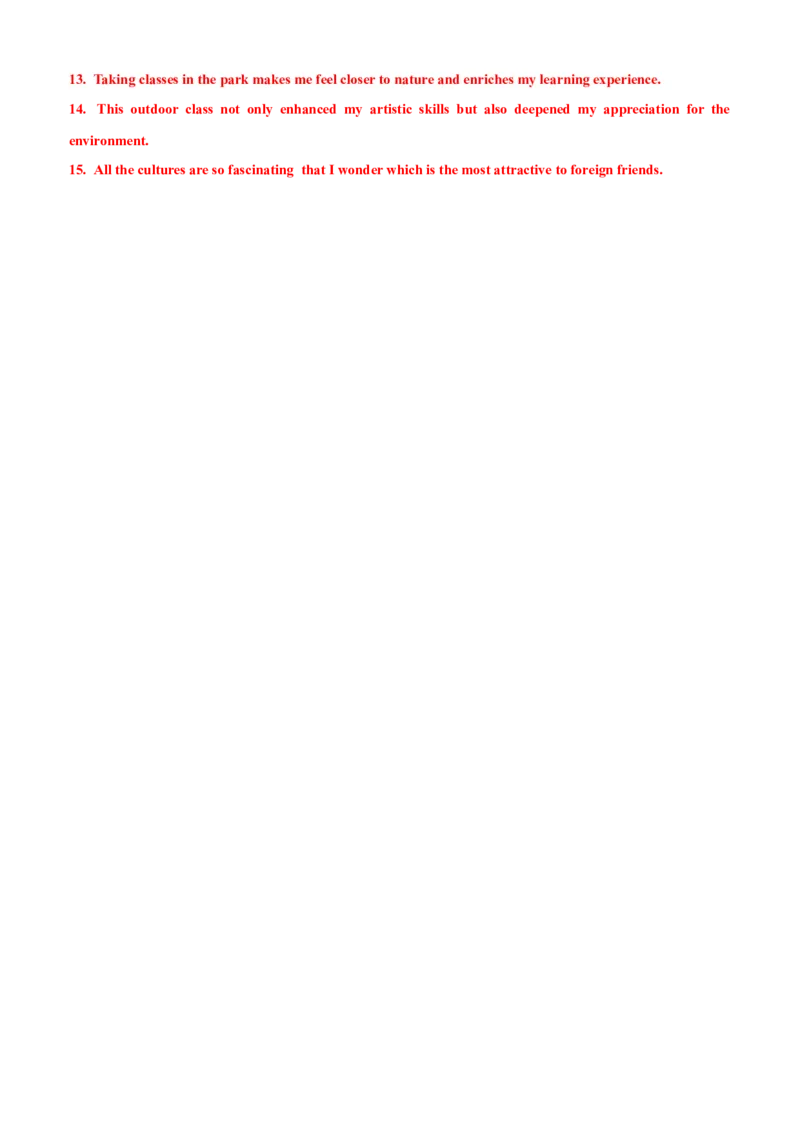 专题46应用文写作必背10组20个满分句式40个考例（讲案）解析版_3.2025英语总复习_2025年新高考资料_一轮复习_2025年高考英语一轮复习知识清单