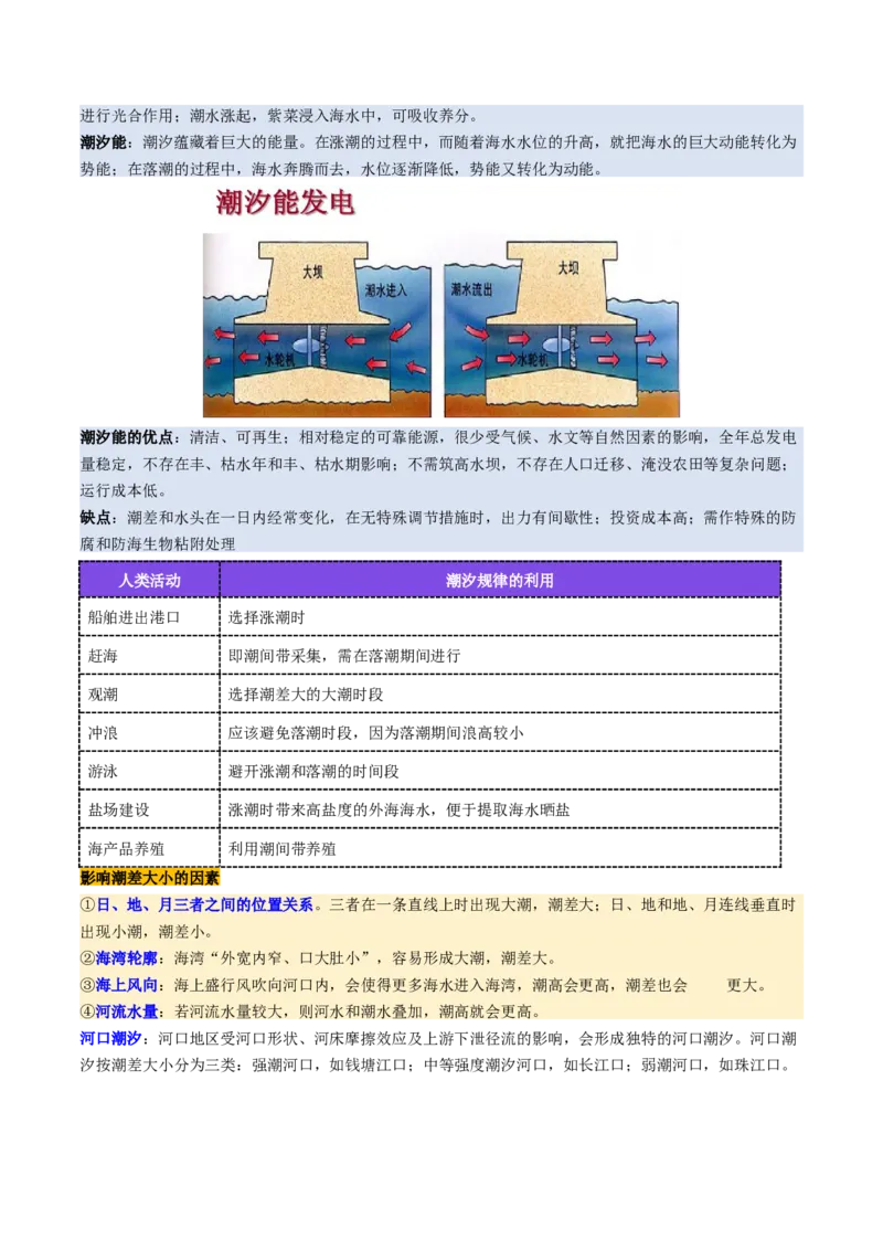 第11讲海水性质和海水运动（讲义）（解析版）_9.2025地理总复习_2025年新高考资料_一轮复习_2025年高考地理一轮复习讲练测（新教材新高考）