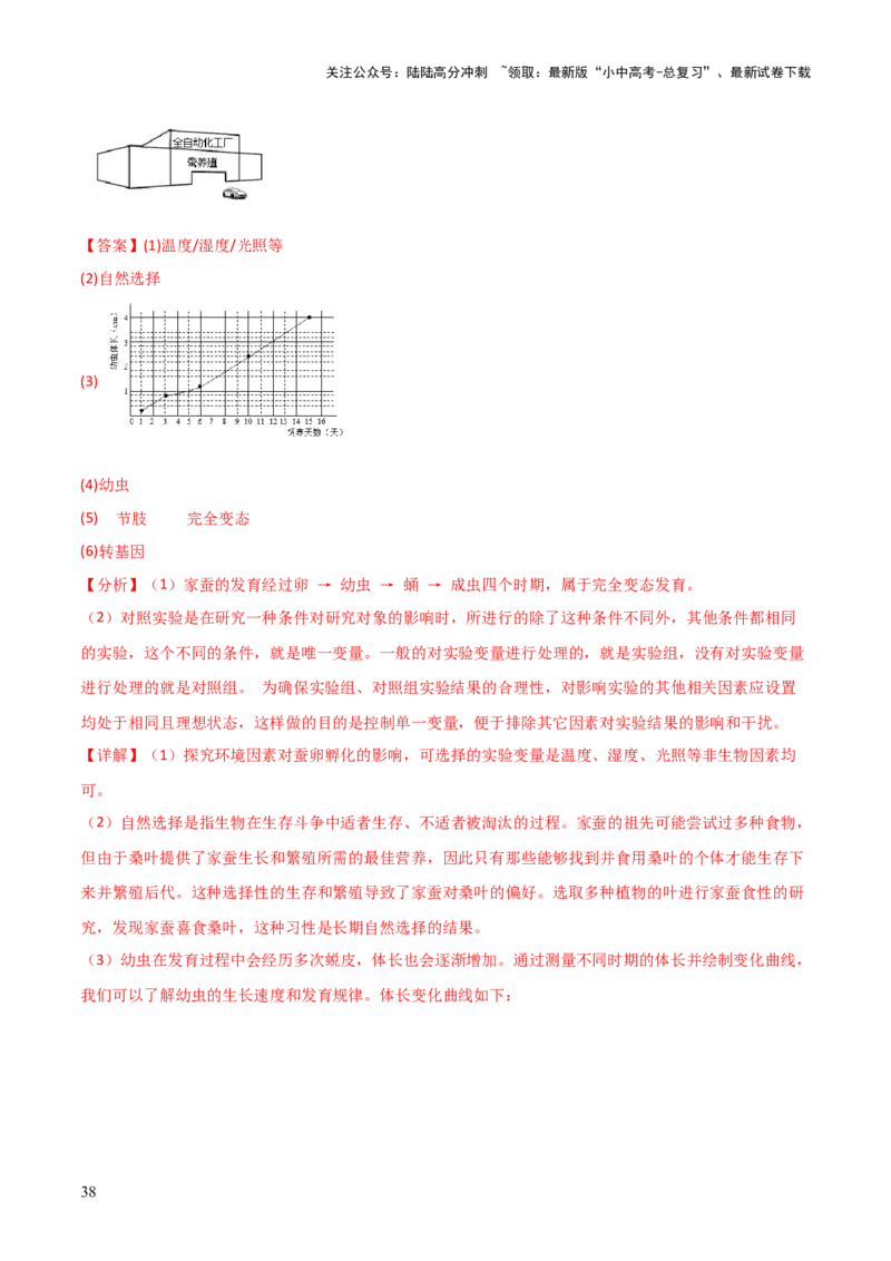题型04实验探究题解题技巧（解析版）_02中考总复习（2026版更新中）_08-生物-中考总复习_2025中考复习资料_2025年中考生物答题方法模板