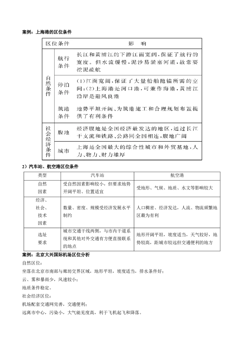 第27讲区域发展对交通运输布局的影响（讲义）（原卷版）_9.2025地理总复习_2024年新高考资料_1.2024一轮复习_2024年高考地理一轮复习讲练测（新教材新高考）