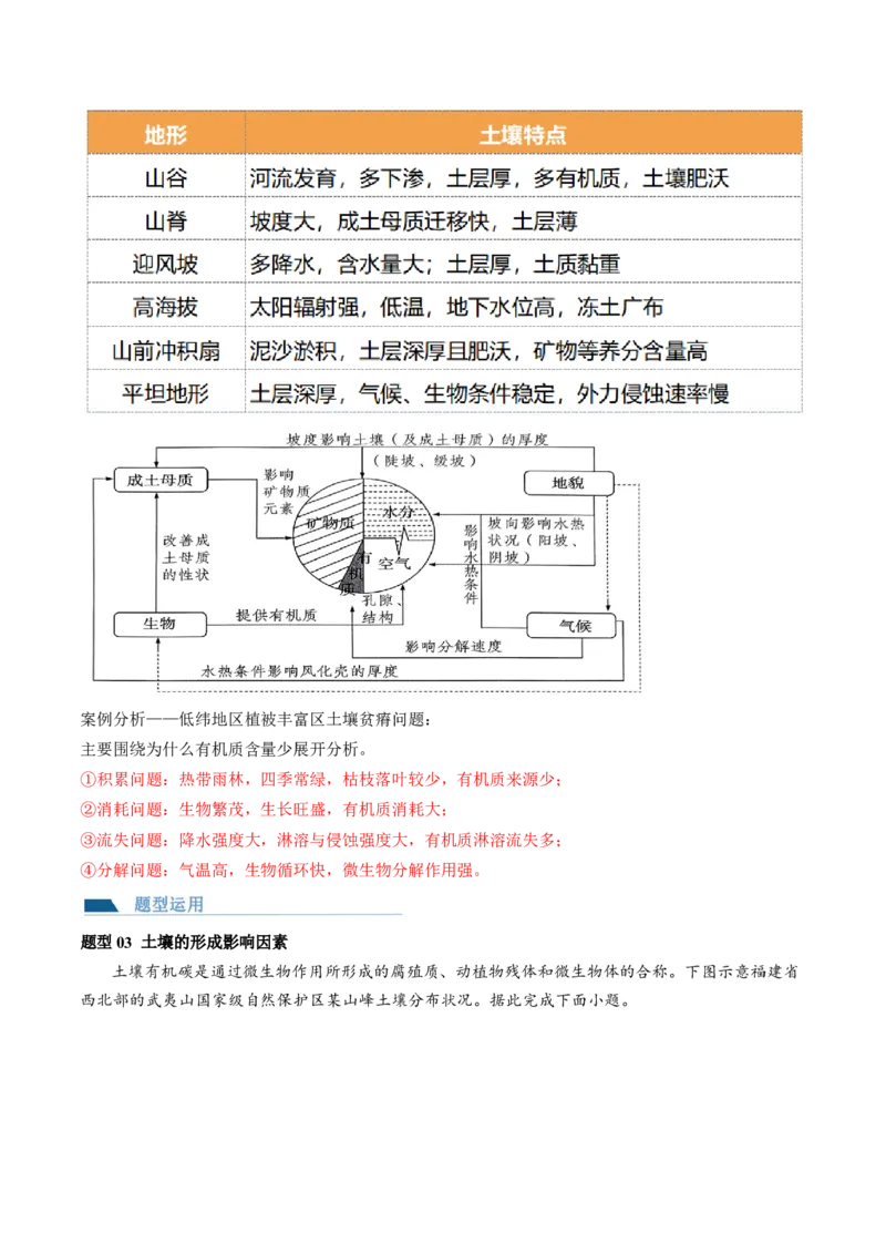 第16讲植被和土壤（讲义）（解析版）_9.2025地理总复习_2024年新高考资料_1.2024一轮复习_2024年高考地理一轮复习讲练测（新教材新高考）