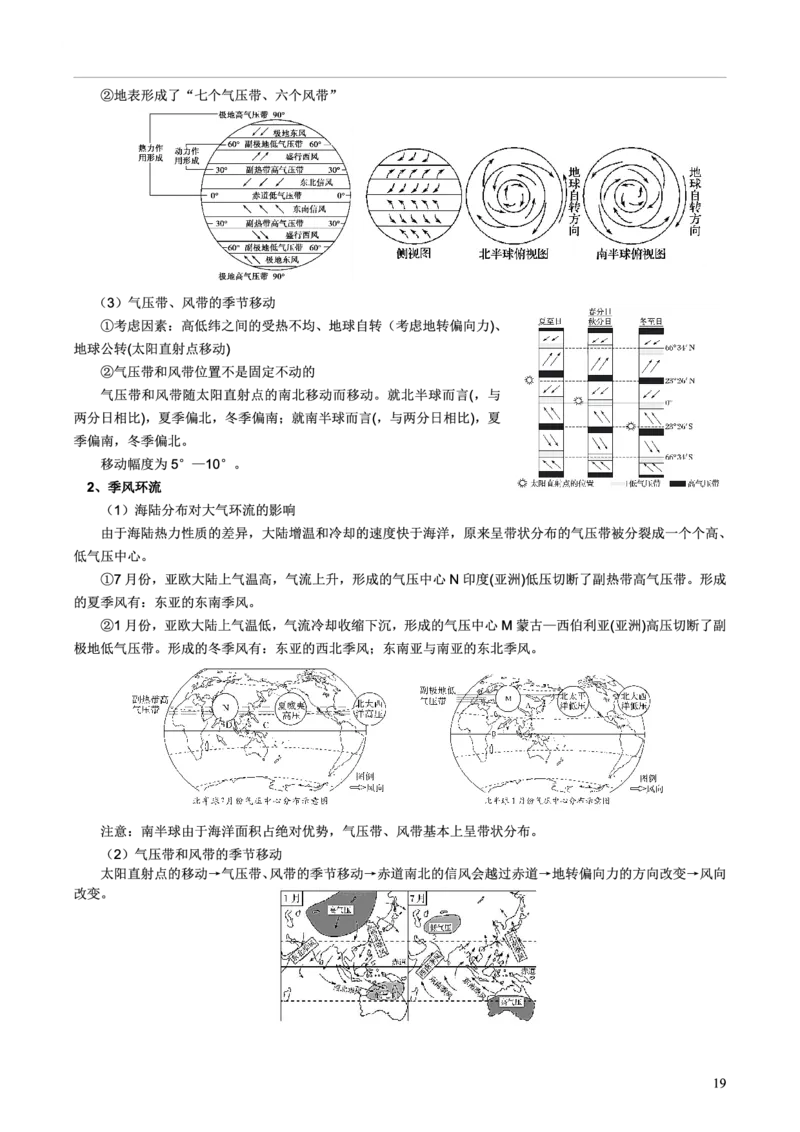 整合突破专题学案主题四：降水（高三地理自主复习资料，pdf版）_9.2025地理总复习_2023年新高考复习资料_专项复习_高三地理自主复习学案主题整合突破专题学案+解题技巧+评分细则