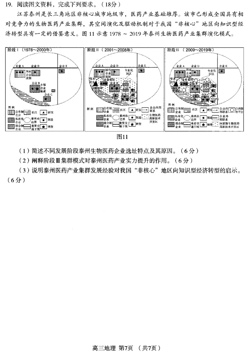 河北省石家庄市2022-2023学年高三上学期期末考试地理试题_9.2025地理总复习_2023年新高考复习资料_3地理高考模拟题_新高考_河北省石家庄市2022-2023学年高三上学期期末考试试题地理