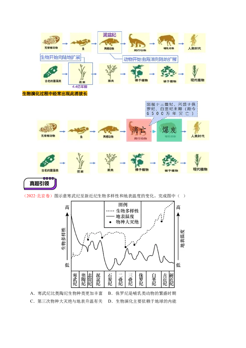 第03讲地球的宇宙环境、演化历史与圈层结构（讲义）（原卷版）_9.2025地理总复习_2025年新高考资料_一轮复习_2025年高考地理一轮复习讲练测（新教材新高考）