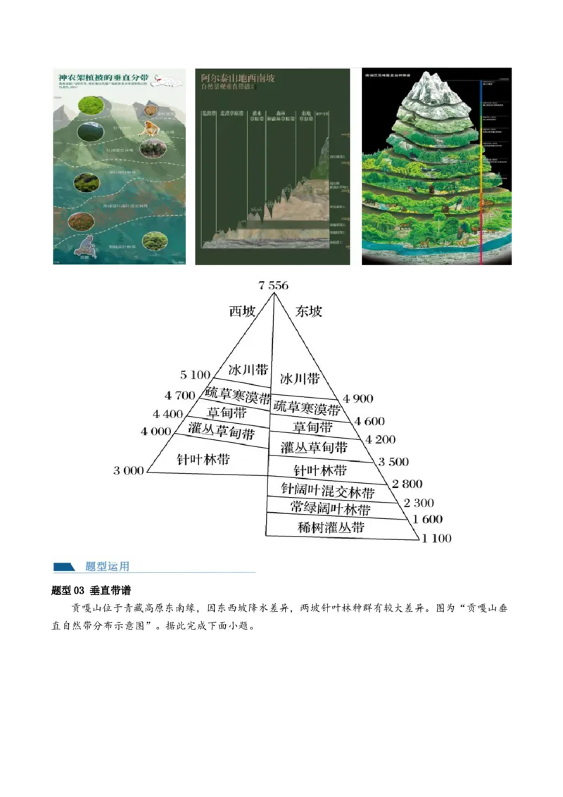 第18讲自然环境的地域差异性（讲义）（原卷版）_9.2025地理总复习_2024年新高考资料_1.2024一轮复习_2024年高考地理一轮复习讲练测（新教材新高考）