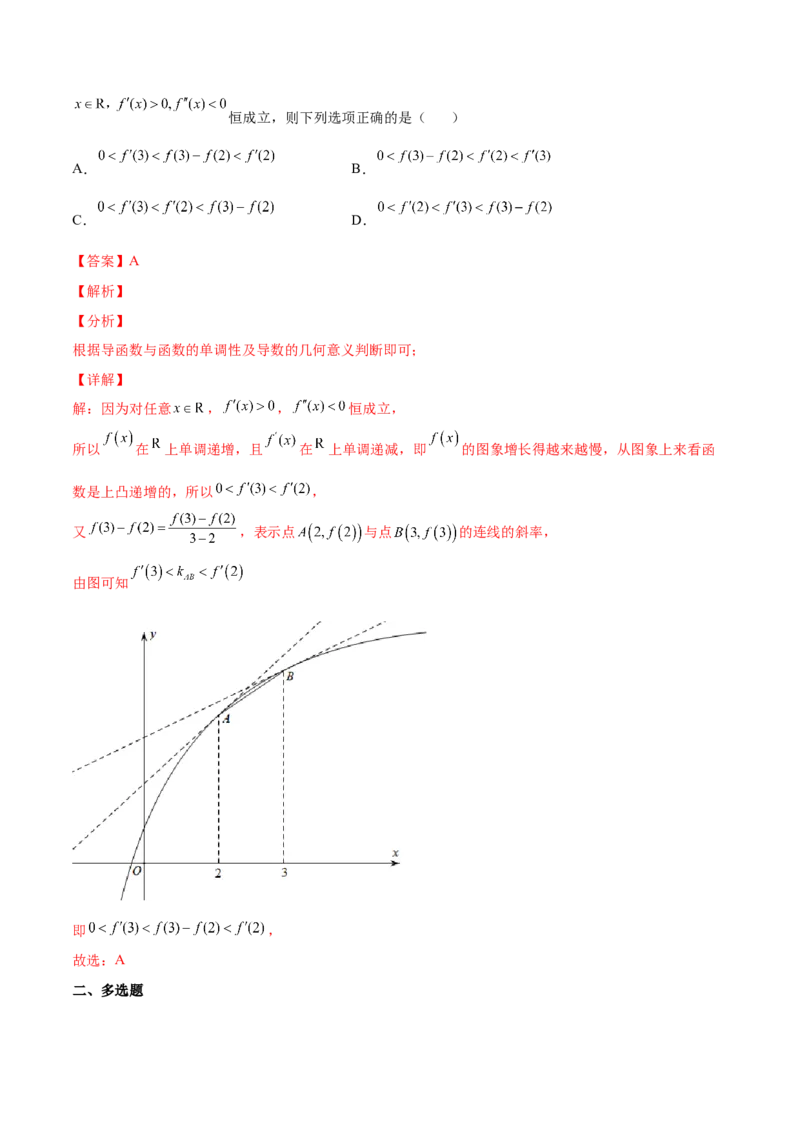 专题10利用导数研究函数的单调性、极值和最值(解析版)_2.2025数学总复习_2023年新高考资料_2023年新高考数学知识点总结与题型精练（新高考地区专用）