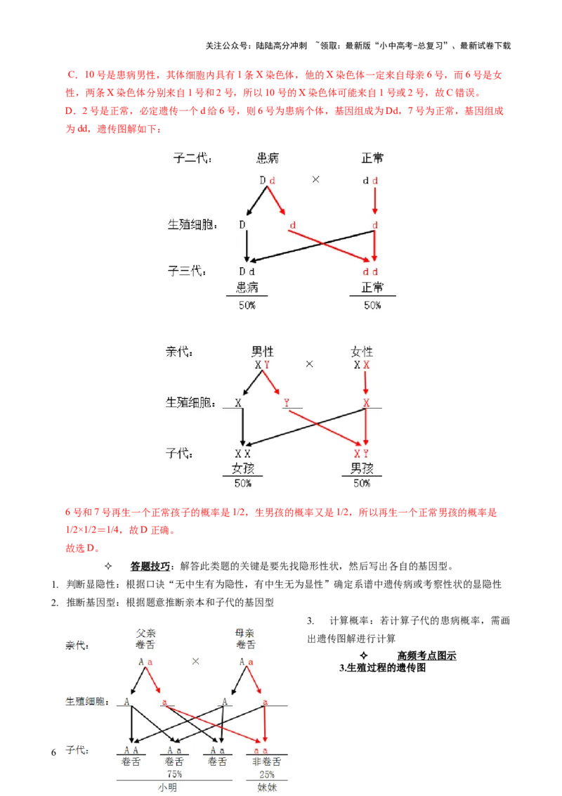 题型01读图理解（讲练）（解析版）_02中考总复习（2026版更新中）_08-生物-中考总复习_2025中考复习资料_2025中考二轮课件ppt+讲义+练习生物_讲义+练习