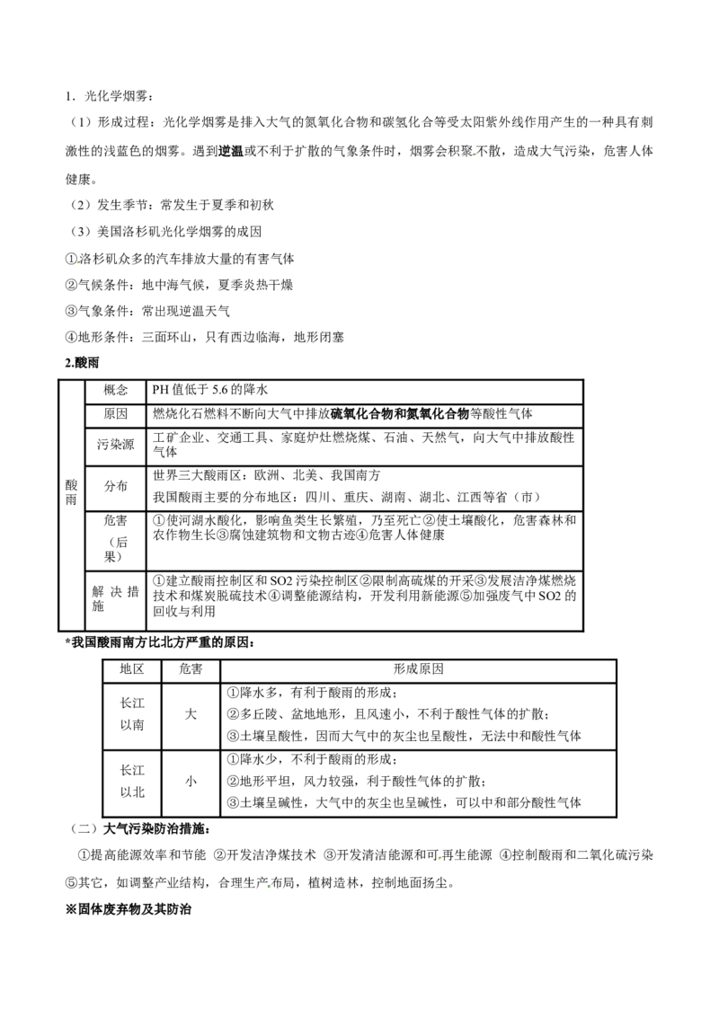 第21讲人类与地理环境的协调发展-备战2023年高考地理一轮复习讲义+练习（全国通用）（解析版）_9.2025地理总复习_2023年新高考复习资料_一轮复习_备战2023年高考地理一轮复习讲义+练习