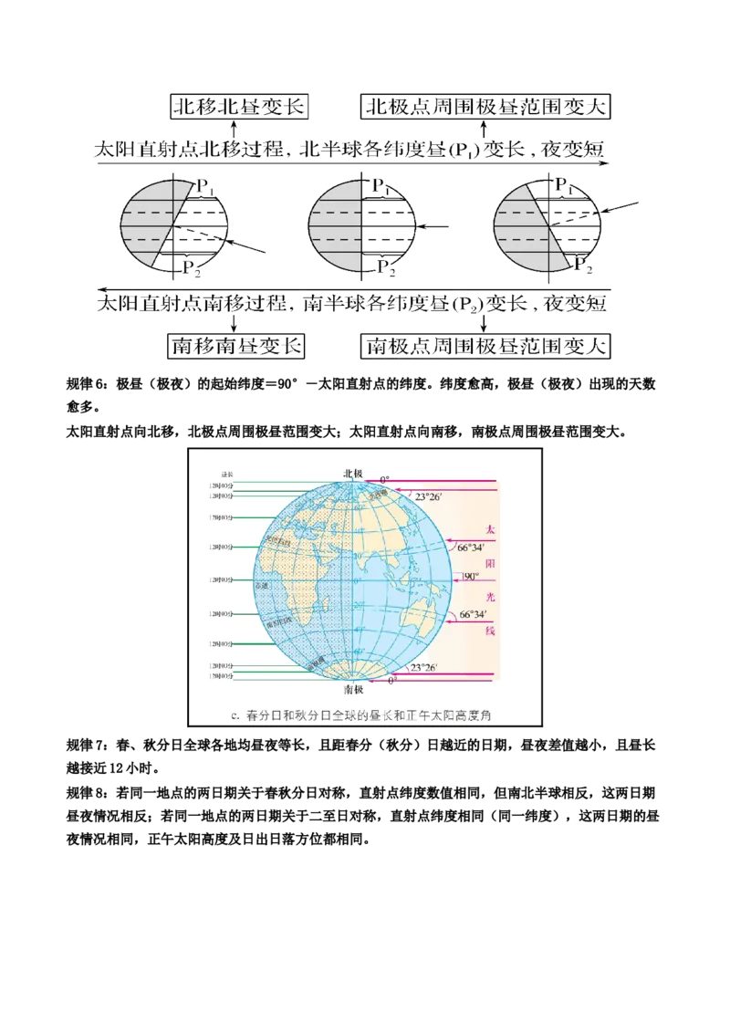 第05讲地球公转及其地理意义（讲义）（原卷版）_9.2025地理总复习_2024年新高考资料_1.2024一轮复习_2024年高考地理一轮复习讲练测（新教材新高考）