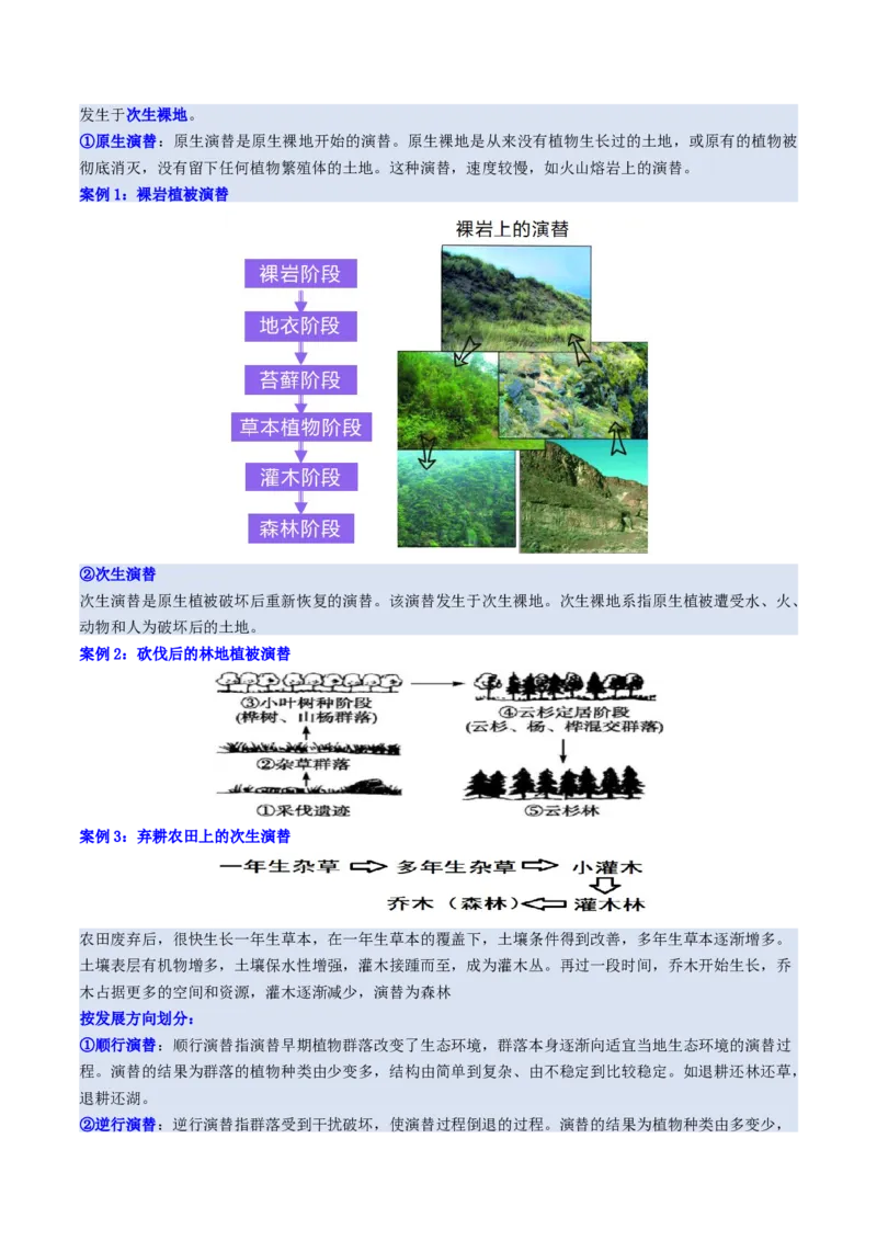 第16讲植被和土壤（讲义）（解析版）_9.2025地理总复习_2025年新高考资料_一轮复习_2025年高考地理一轮复习讲练测（新教材新高考）
