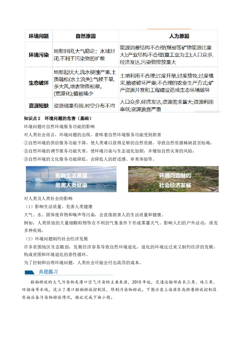 第37讲自然环境与人类社会（讲义）（解析版）_9.2025地理总复习_2024年新高考资料_1.2024一轮复习_2024年高考地理一轮复习讲练测（新教材新高考）