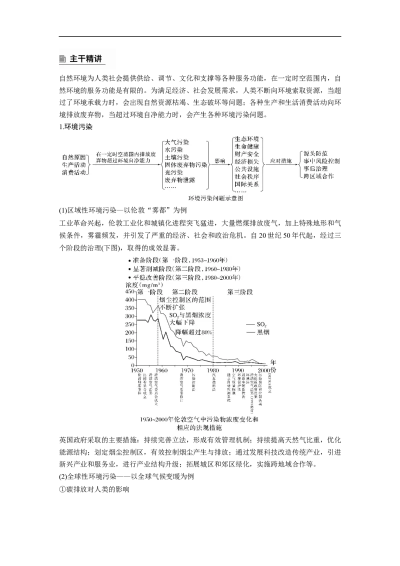 第一部分　素养3　专题7　人类活动对地理环境的影响_9.2025地理总复习_2025年新高考资料_二轮复习_2025年高考地理二轮复习讲义+专题强化练（学生版）_复习讲义
