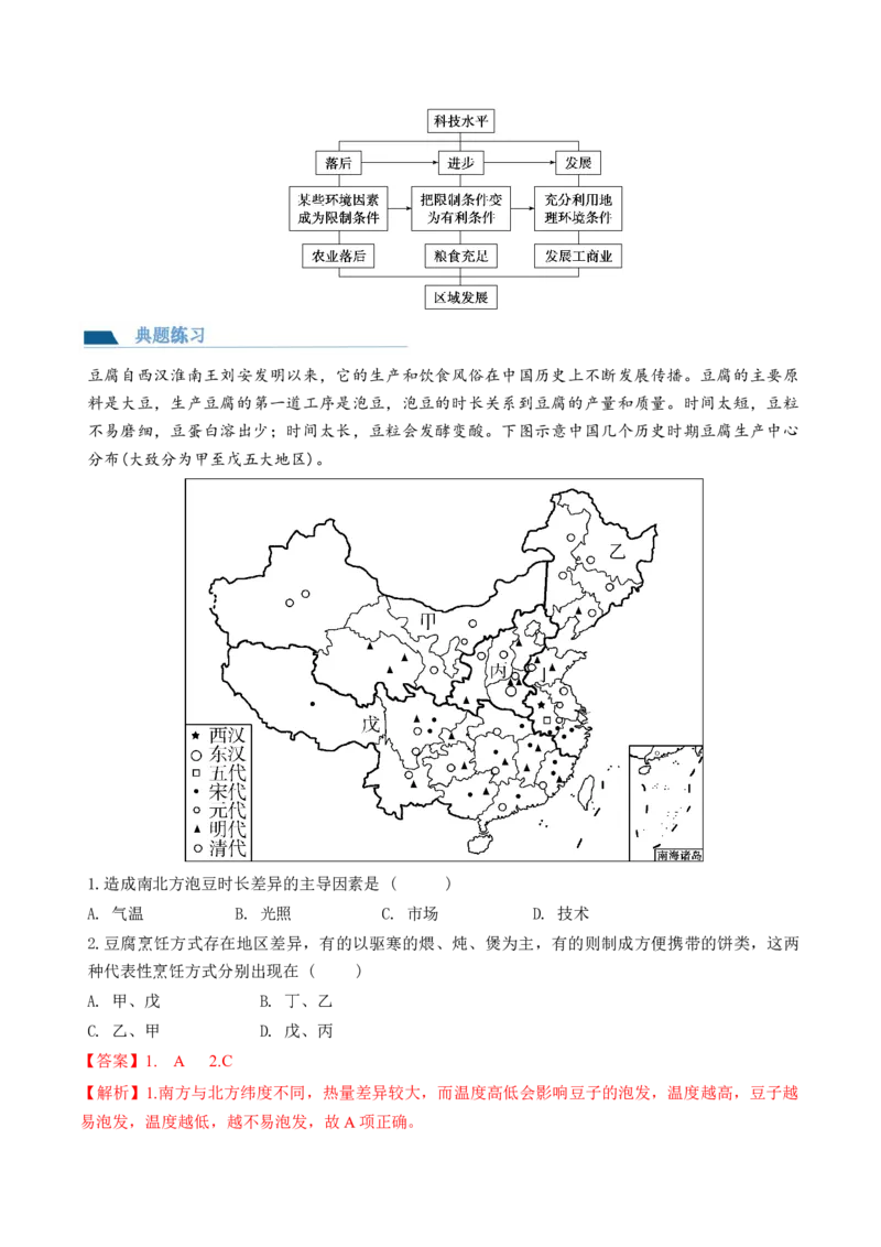 第31讲区域认知和区域发展（讲义）（解析版）_9.2025地理总复习_2024年新高考资料_1.2024一轮复习_2024年高考地理一轮复习讲练测（新教材新高考）
