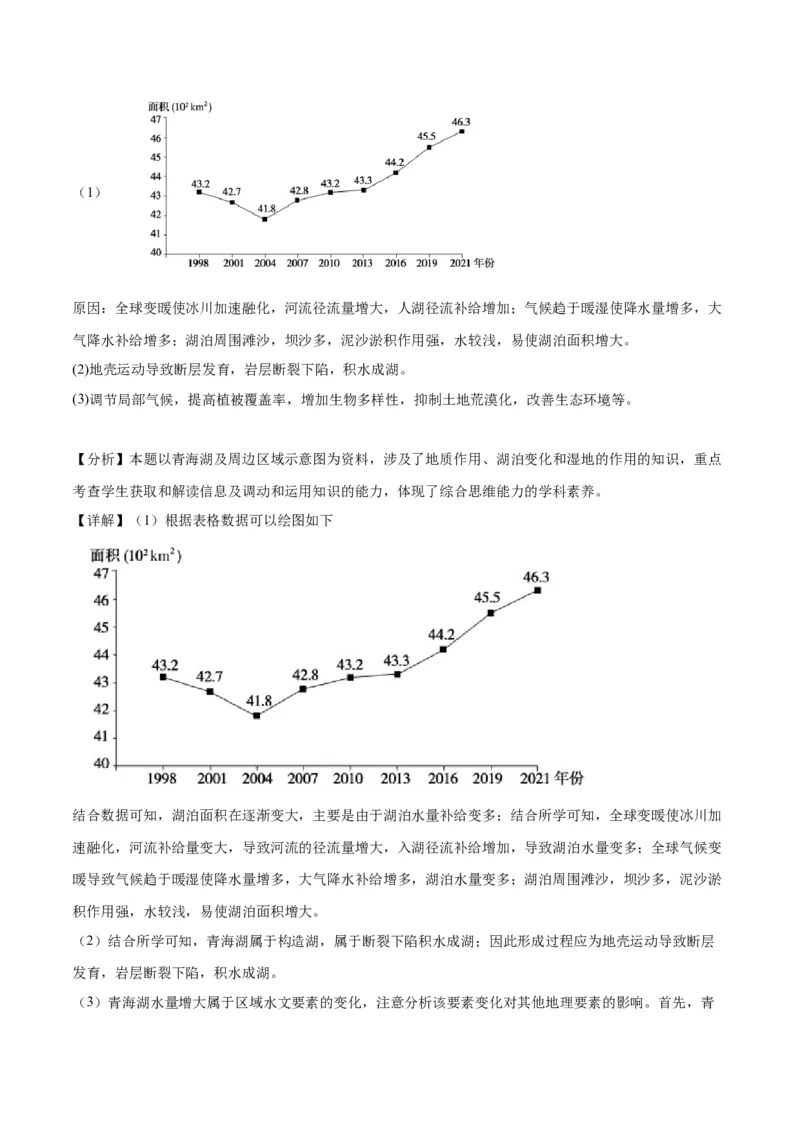 地理（北京卷）-2023年高考押题预测卷03（全解全析）_9.2025地理总复习_2023年新高考复习资料_42023年高考地理押题预测卷